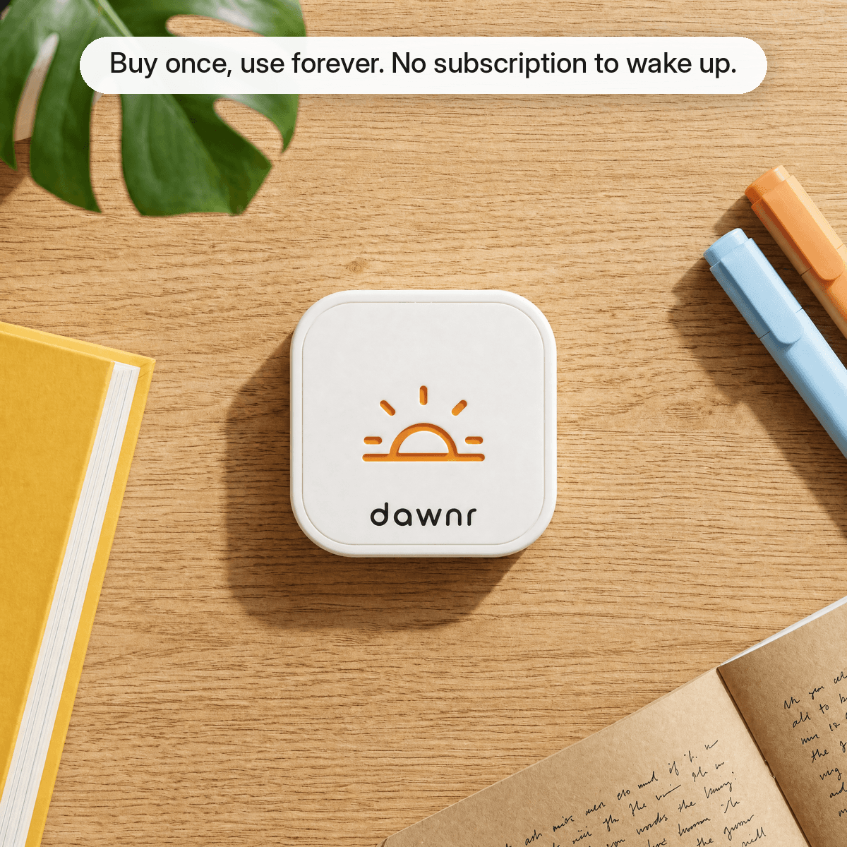 buy once use forever, no subscription to wake up